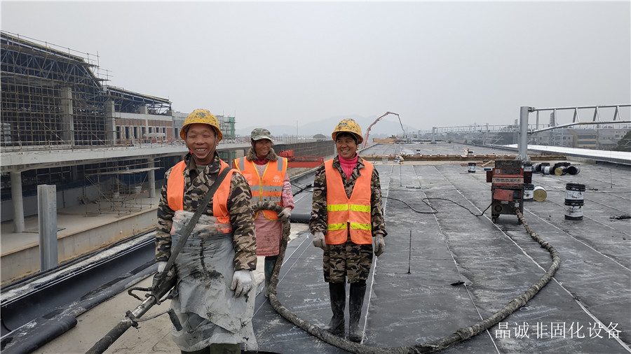 记录防水工的生活---科顺防水江西峡江高铁站项目