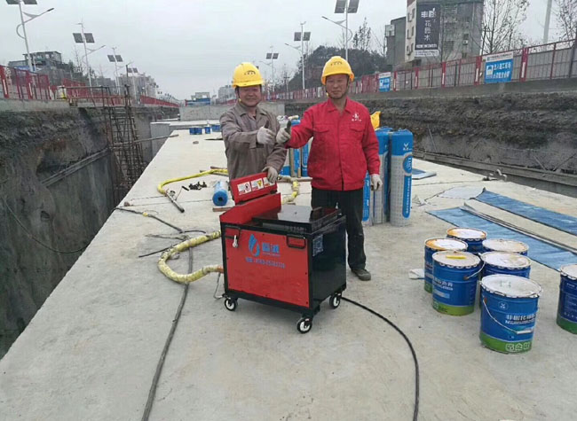 晶誠應用于華為松山湖基地防水項目